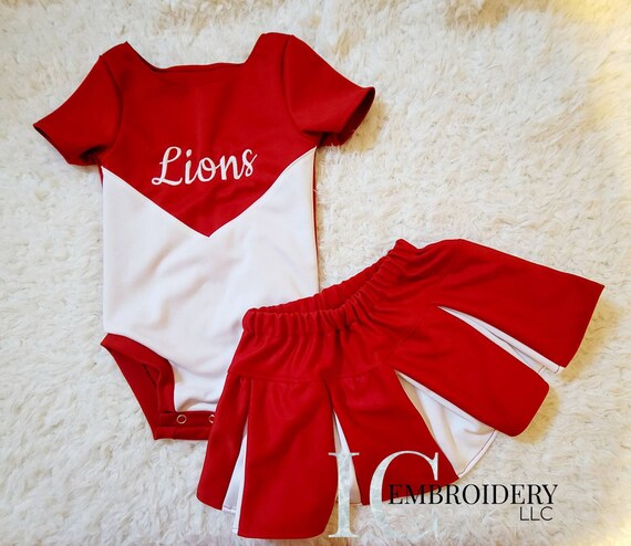 Baby top cheer outfit