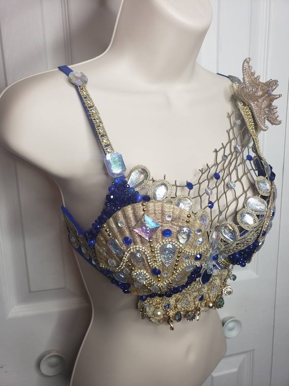 Starry Night Mermaid Top/bra -  Canada