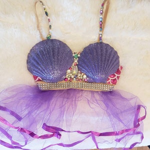 Kid&#39;s Ariel-inspired mermaid top