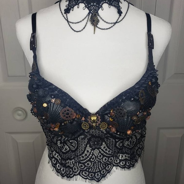 Made to order steamgoth mermaid top