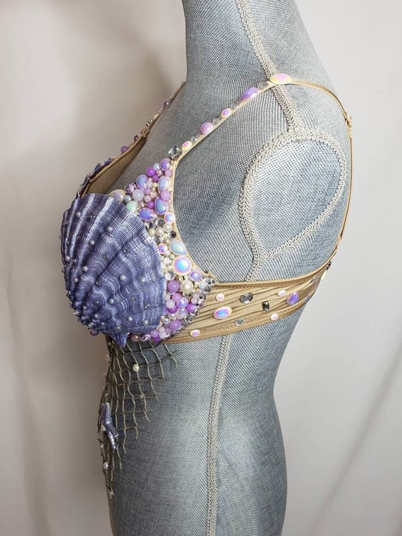 Light Purple Ariel-inspired Mermaid Bra/top - Etsy Canada
