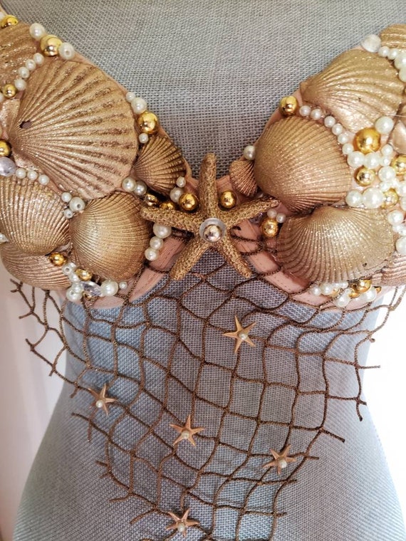 Here's what you need for a diy mermaid, seashell bra. Let me know