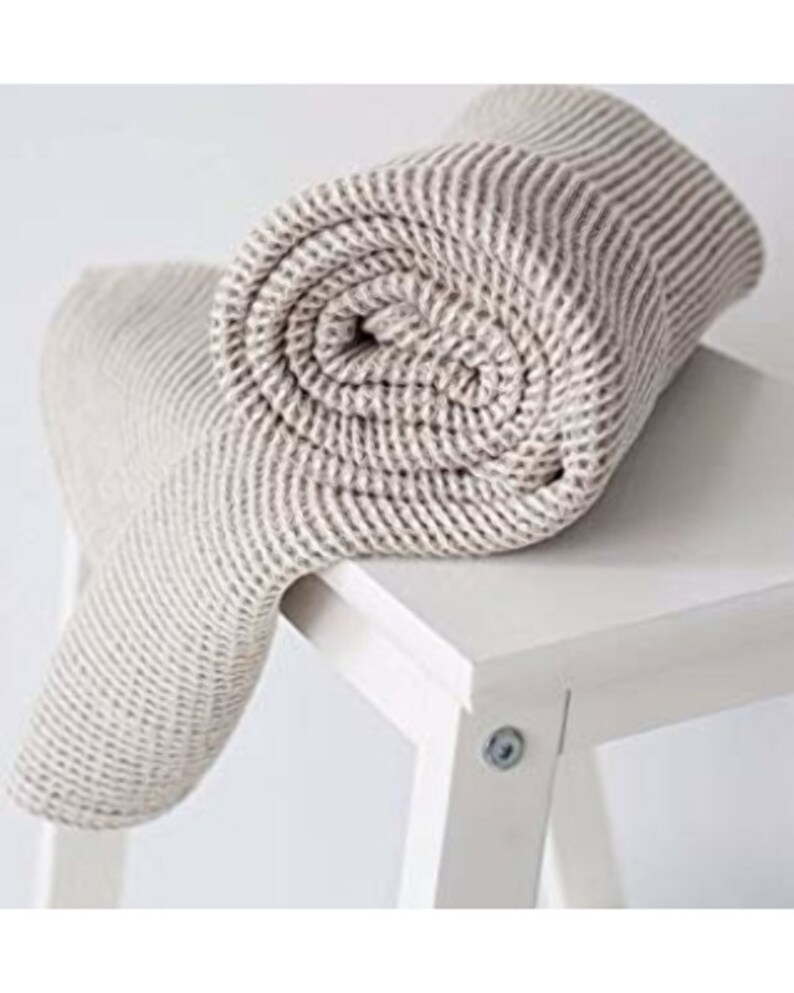 Serviette à main en gaufre beige serviette de massage | Etsy