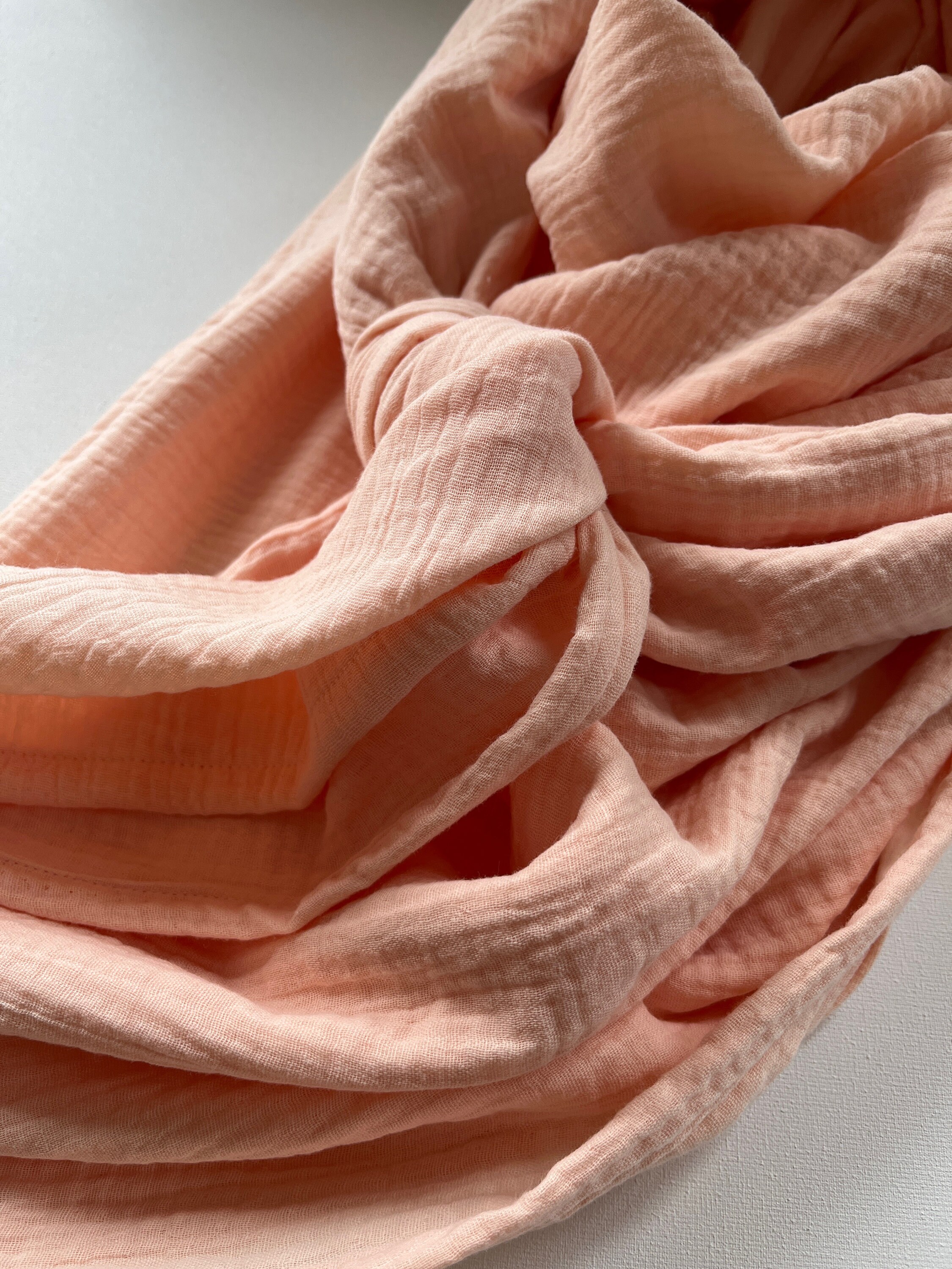 Jacquard driehoekige sjaal voor dames in Bruin