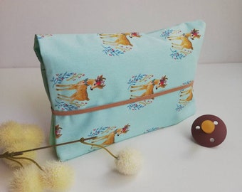 Diaper bag "Bambi" for on the go, diaper bag, gift baby