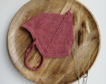Alpaca baby hat, dwarf hat, devil hat, newborn hat, 100% alpaca