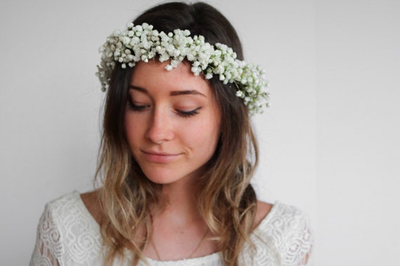 Gypsophila flower crown Clearance