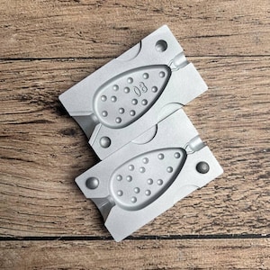 Lead fishing weights. Fishing aluminum form Dniester 80 g. 2.82 oz.