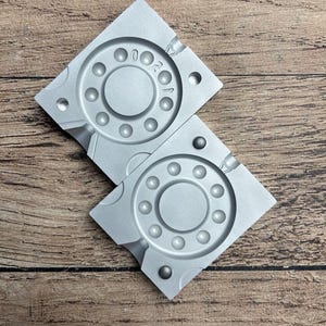 Aluminum Fishing Mold Washer Fishing Mold 150  g. 5,29 oz