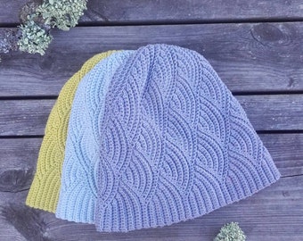 All the Waves, Crochet  hat pattern