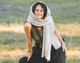 Goddess Wrap // Double-Layered, Natural Fiber Cotton / Wrap Yourself in Pillows