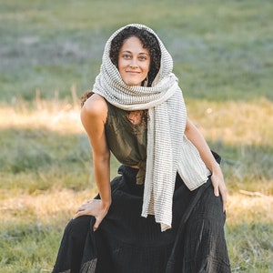 Goddess Wrap // Double-Layered, Natural Fiber Cotton / Wrap Yourself in Pillows image 1
