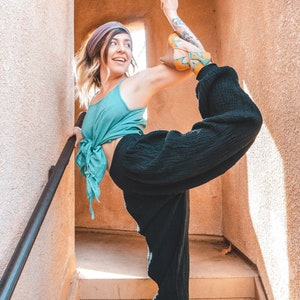 Yogini Pant // Luxe Cotton, Pockets // Stretch Fully, Breathe Like a Queen