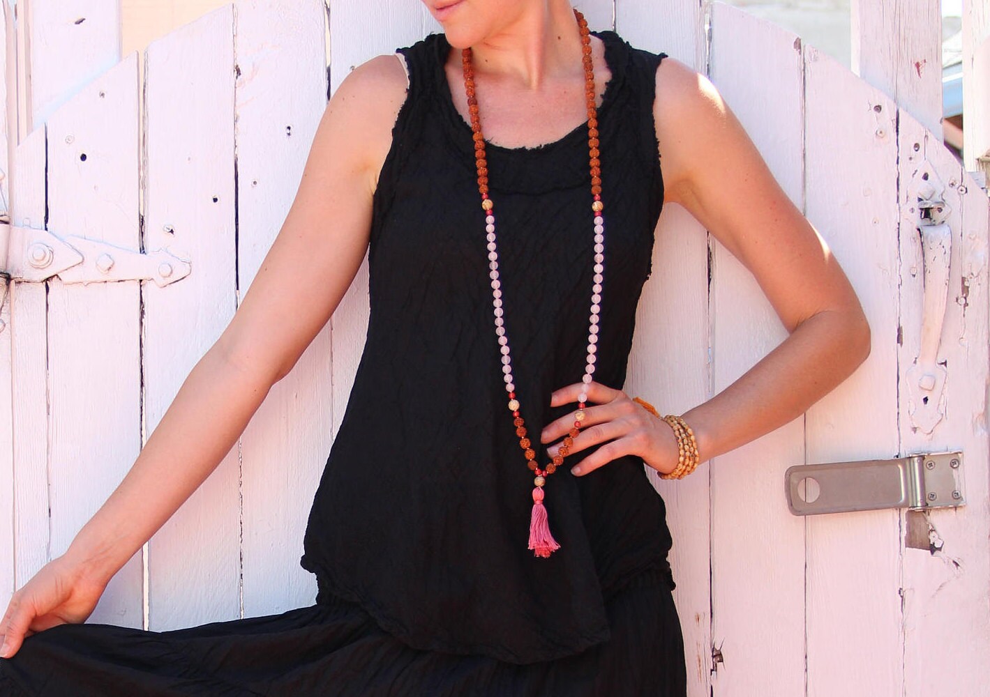 Gauze Tank in BLACK // Breathable, Weightless, Natural Fiber