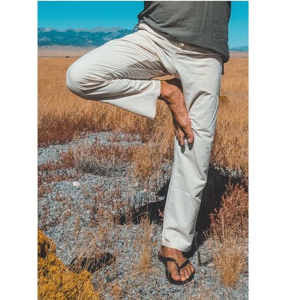 Breathable Pant // Natural Cotton Flexible Yoga Lifestyle Drawstring Pant  // Lightbody Activate -  Canada