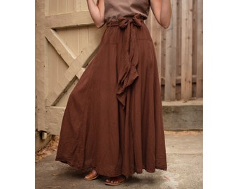 The Athena // Woven Cotton Skirt // Light, Flowy, Playfully Elegant Skirt // You are a Gift!