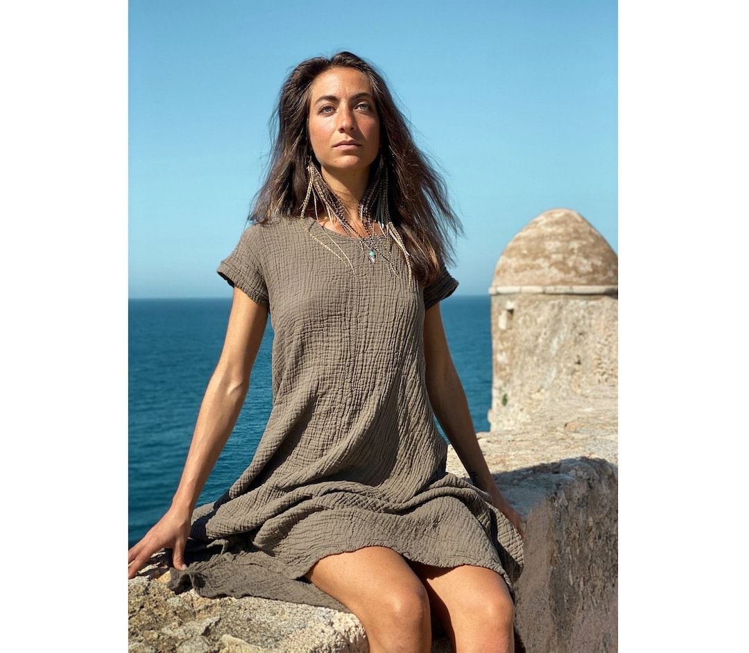 Softest Tee Dress // Breathable Cotton T-shirt Dress // Wrap Yourself in a  Thousand Kisses -  Norway