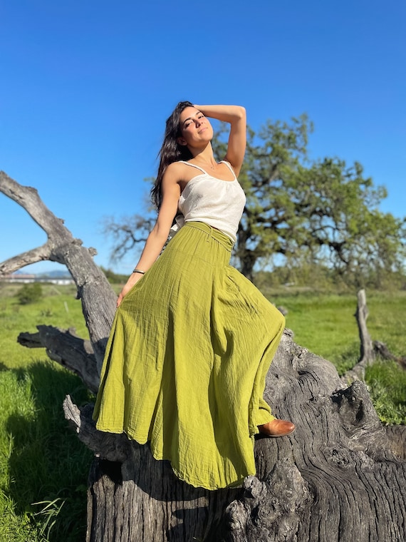 Flowy maxi skirt uk sale
