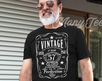57th birthday shirt 57th birthday gift 57th birthday 1965 birthday shirt vintage 1965 shirt 57 birthday gift 57th birthday gifts for him her