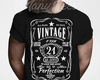 21st birthday shirt 21st birthday gift 21st birthday 2001 birthday shirt vintage 2001 shirt 21 birthday gift 21st birthday gifts for him her