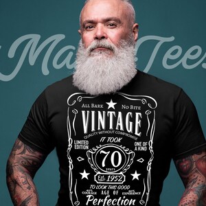 70th birthday shirt 70th birthday gift 70th birthday 1952 birthday shirt vintage 1952 shirt 70 birthday gift 70th birthday gifts for him her
