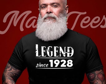 Legend Since 1928 shirt 94th Birthday Gift 94th Birthday T-Shirt 1928 94th Birthday Gift 94th Birthday Idea 1928 94th Gift for him her gifts