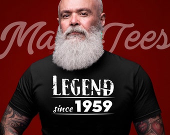 Legend Since 1959 shirt 63rd Birthday Gift 63rd Birthday T-Shirt 1959 63rd Birthday Gift 63rd Birthday Idea 1959 63rd Gift for him her gifts