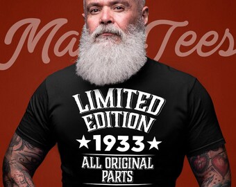 89th birthday shirt 89th birthday gift 89th birthday 1933 birthday shirt 89 birthday shirt 89 birthday gift 89th birthday gifts for him her