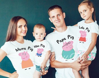 playeras de peppa pig personalizadas