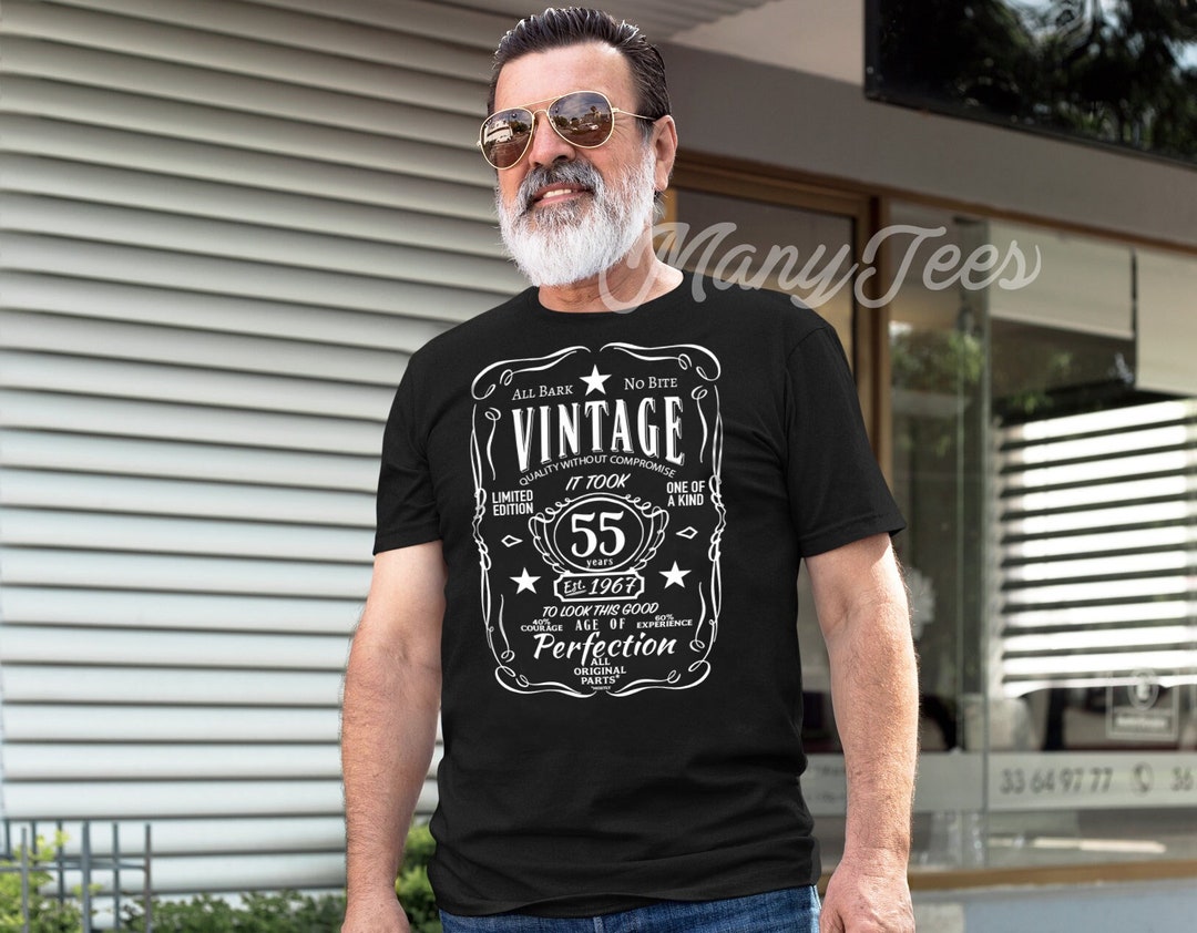1962 Vintage Birthday Present T-Shirt - 55th Birthday Gifts