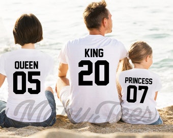 Familieshirts familie t-shirts familie t-shirt familie shirts set gepersonaliseerde familie shirts familie aangepaste shirts bijpassende familie shirts outfit