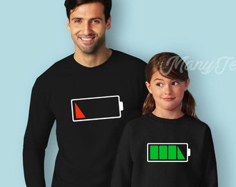 Father and son matching outfits father and daughter matching dad and son gift father and son sweaters father and son matching sweatshirts