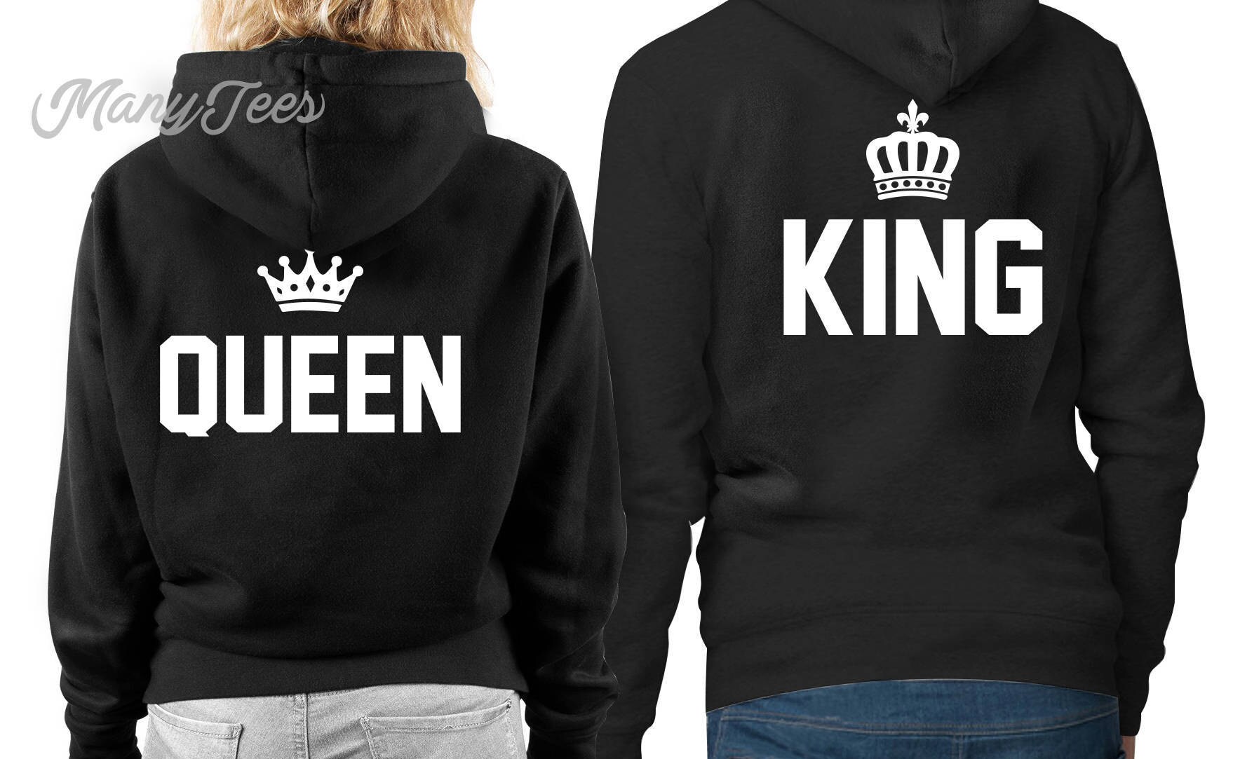 Felpa king deals e queen