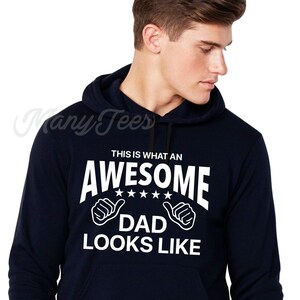 Awesome dad hoodie,dad hoodie,dad sweatshirt,fathers day hoodie,father sweatshirt,daddy hoodie,daddy pullover,dad crewneck,fathers day gift