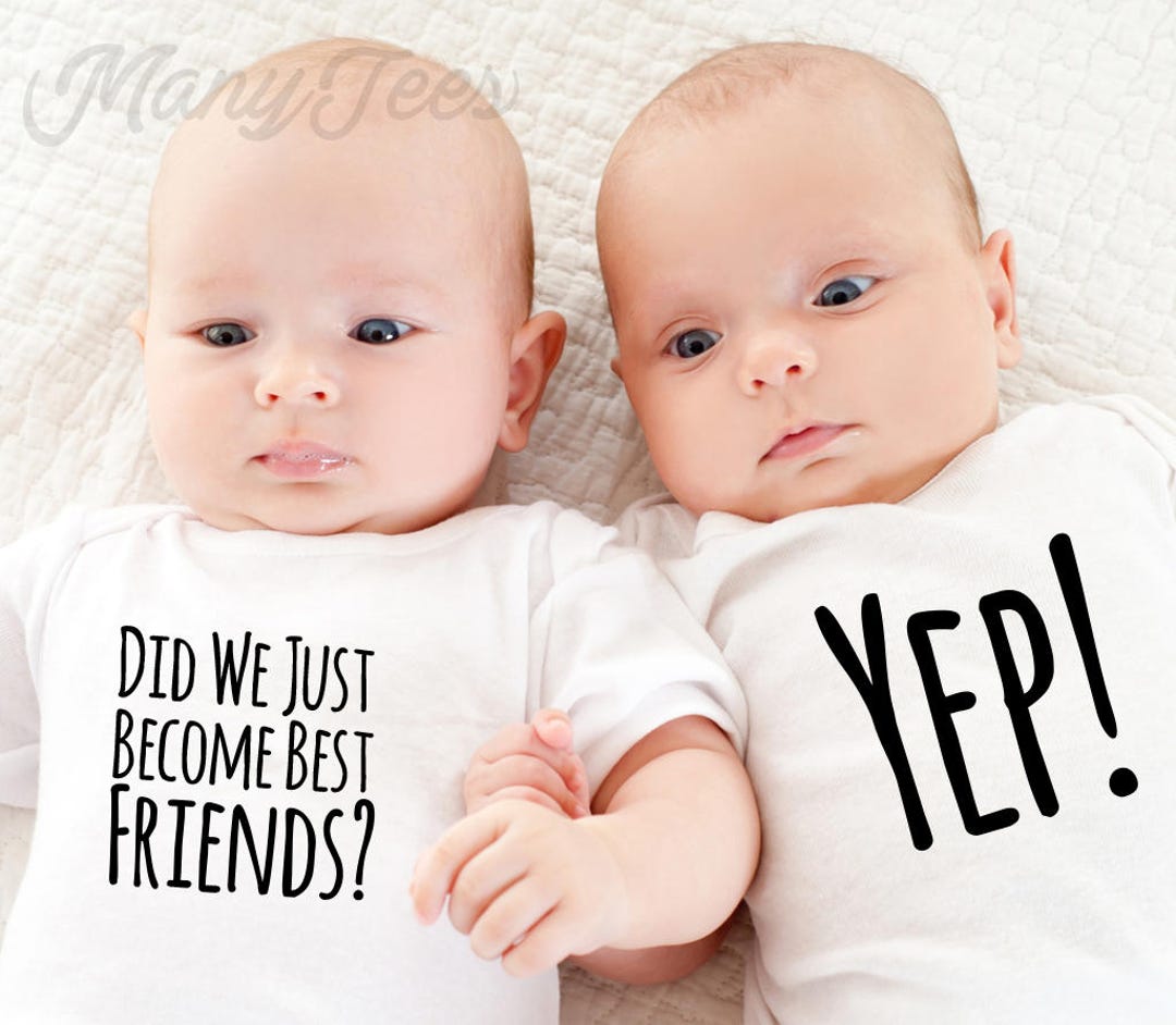 Twins Onesies Twin Onesies Twins Baby Gifts Twins Outfits Twins Gifts