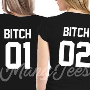 Best friends shirts best friends matching shirts bitch shirt bff shirts gift for best friend bitch shirts gift for best friend bff gifts
