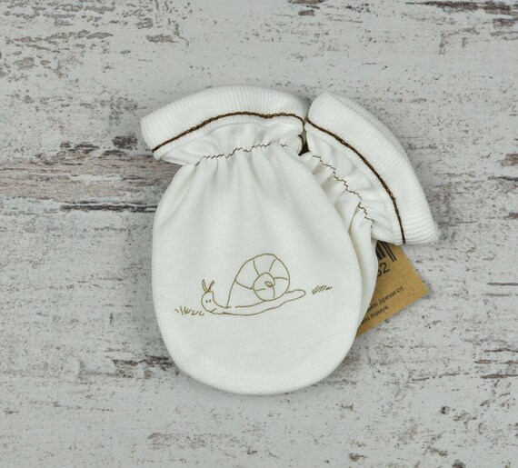 organic baby mittens
