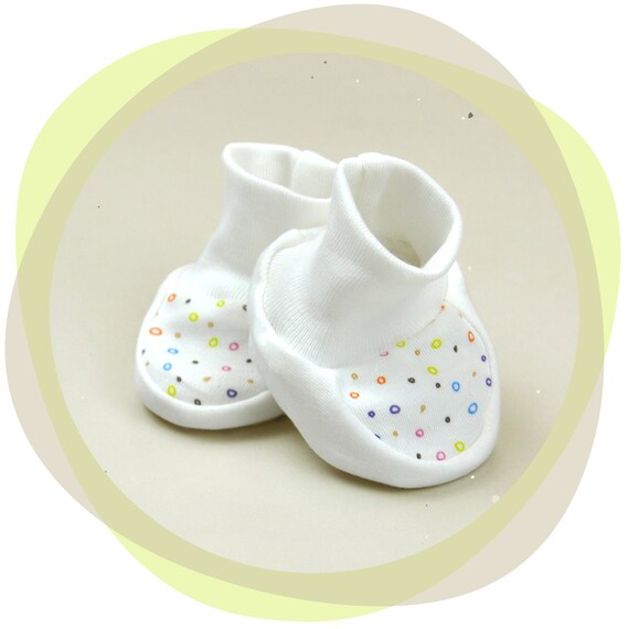 organic baby booties