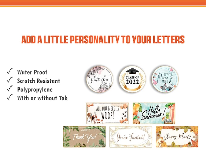 Custom Envelope Seals - Letter Seals, Envelope Stickers