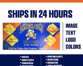 Custom Banner for Small Business - Great for Promoting Your Business!