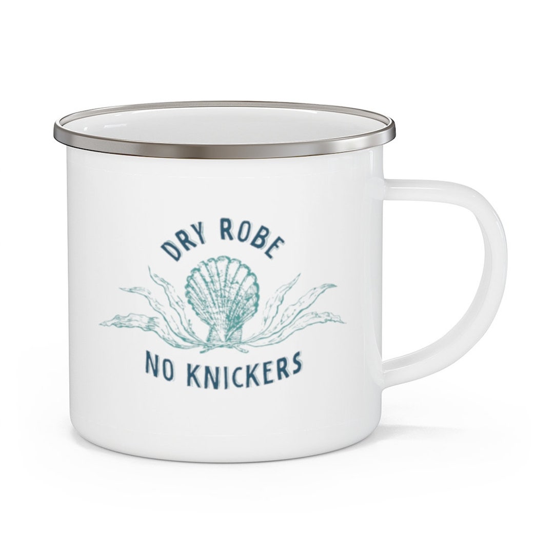 Dryrobe No Knickers Enamel Wild Swimming Mug Wild Swimmer Etsy UK