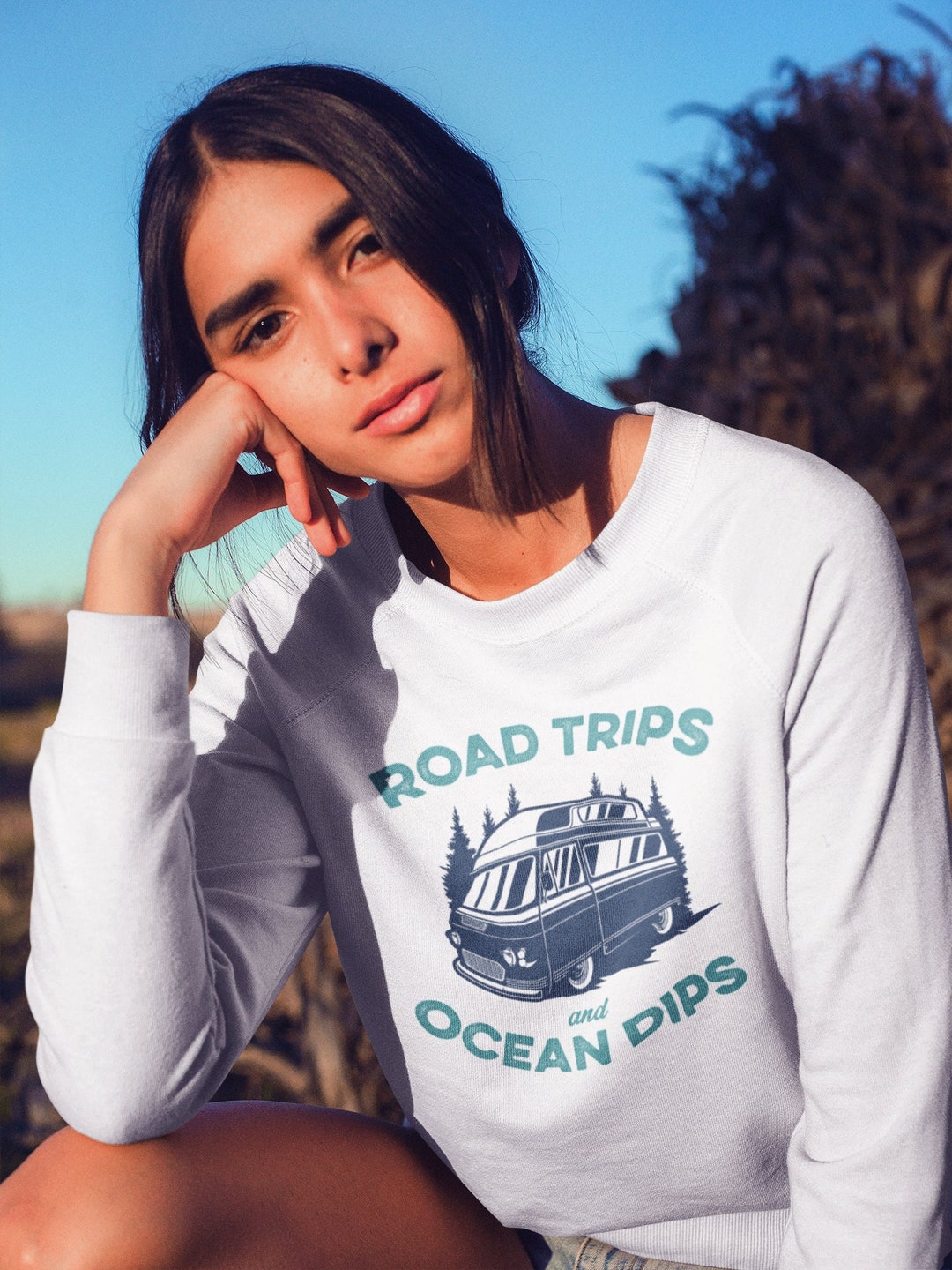 road trips and ocean dips t shirt