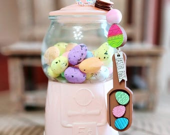 Easter Tiered Tray Scoop, Easter Egg Decor, Fake Scoop