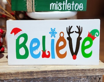 Christmas Tiered Tray Decor, Christmas Bookstack, Meet Me Under the Mistletoe, Ho Ho Ho