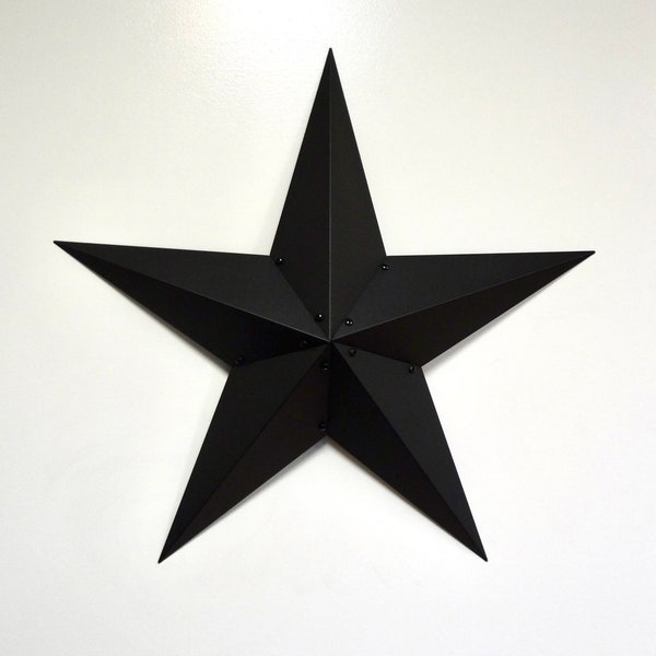 Barn Star, 36" or 48" Exterior Star Decor, Steel - Made in the USA