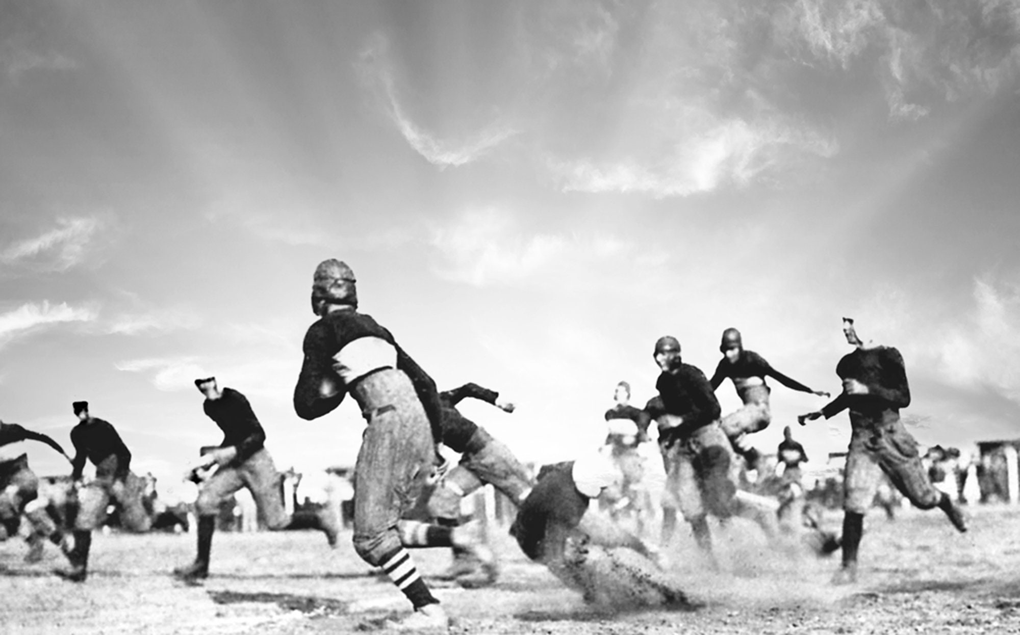 A Photo 1920 College Football Game Etsy