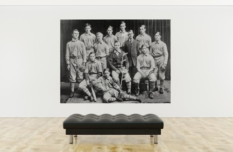 1904 Baseball Team Photo Digital Download Etsy