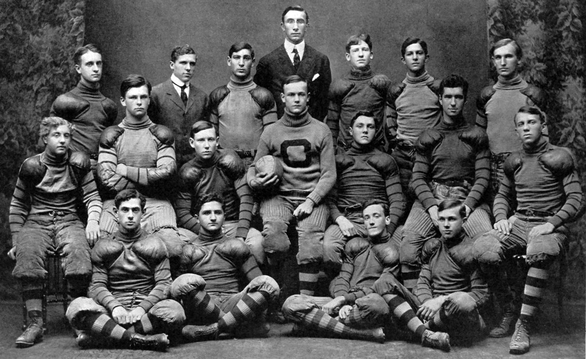 1904 Football Team Photo Etsy