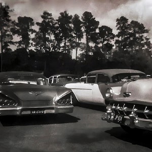 Vintage 1950s Car Photo: Classic Automotive Print (Digital Download)