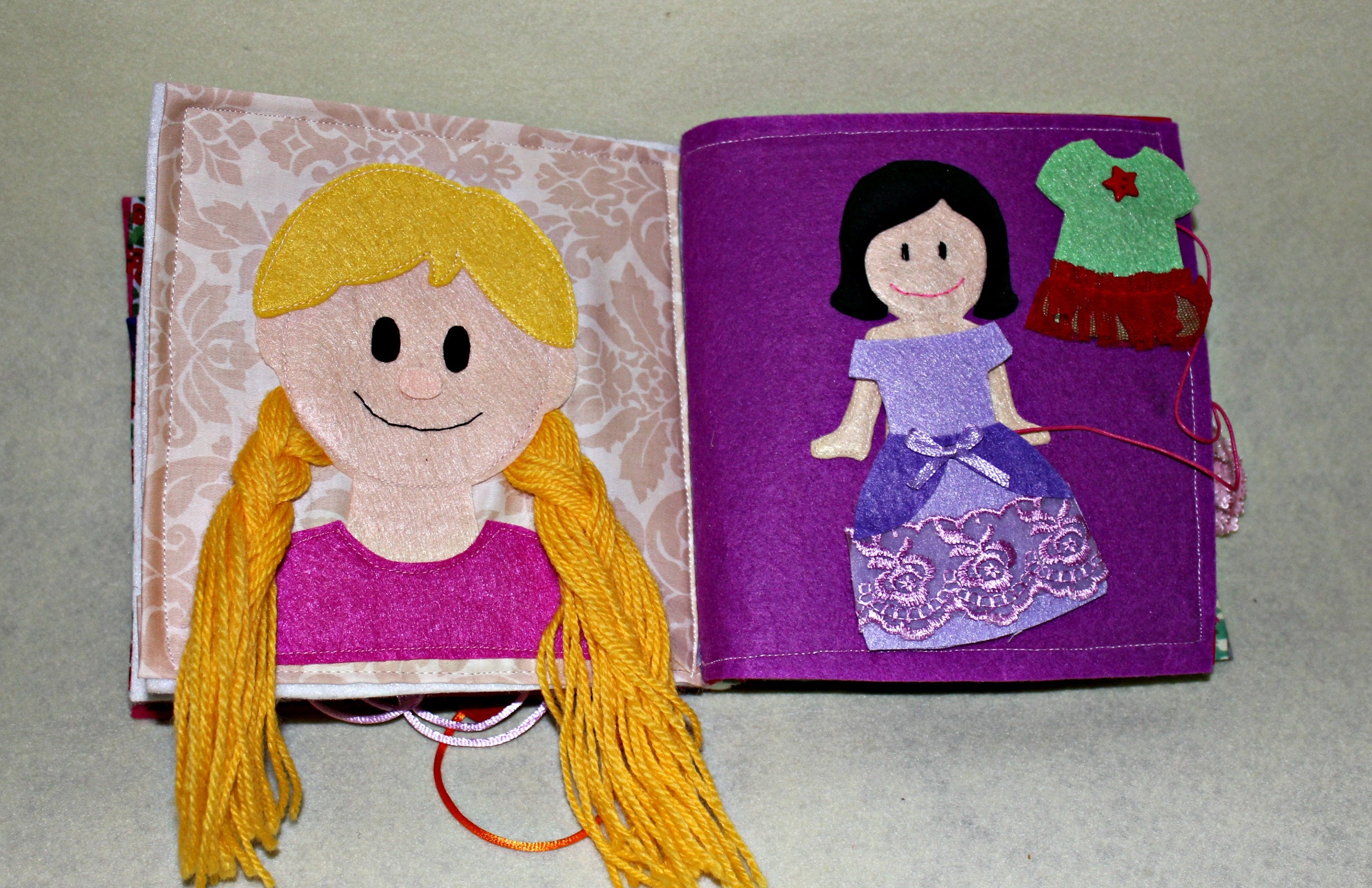 Quiet book for toddlers aged 2-5 | Etsy